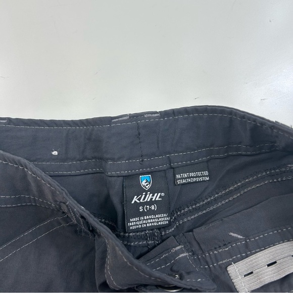 Kuhl Outdoor Renegade Recco Hiking Cargo Convertible Gray Pants Youth Small - Picture 6 of 14